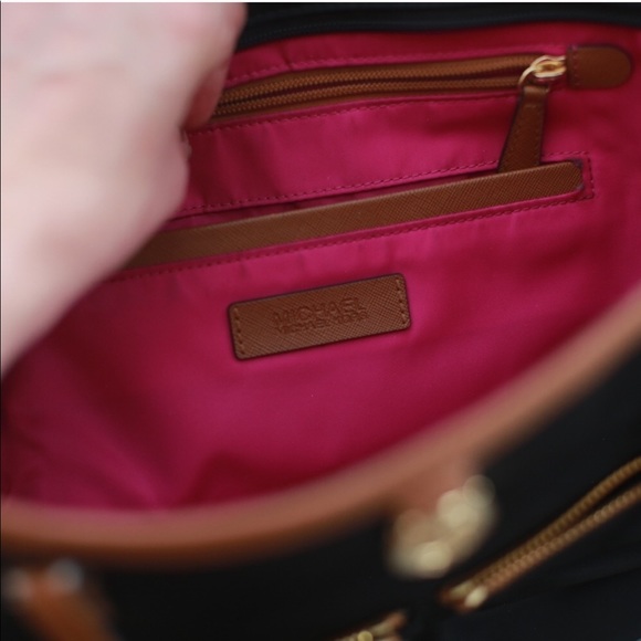 Michael Kors black and brown purse - Picture 5 of 8